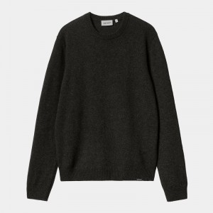 Black Men Carhartt Alten Sweatshirt | AGN-182406