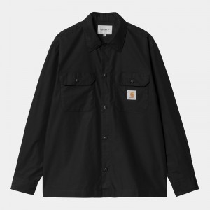 Black Men Carhartt Craft Shirts | DWQ-965820