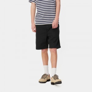 Black Men Carhartt Flint Shorts | WDY-391267