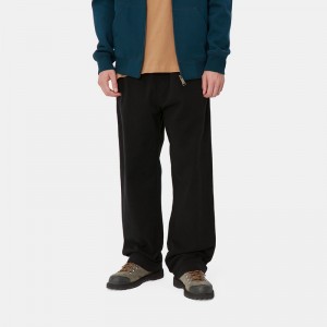 Black Men Carhartt Floyde Pants | MDX-472163