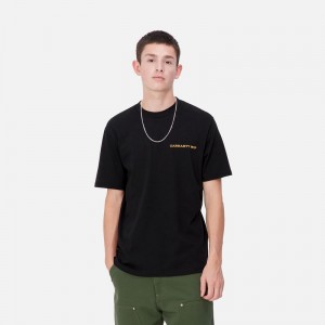 Black Men Carhartt Home State T-Shirt | DCQ-138760