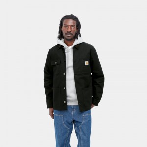 Black Men Carhartt Michigan Winter Jackets | VAB-374560