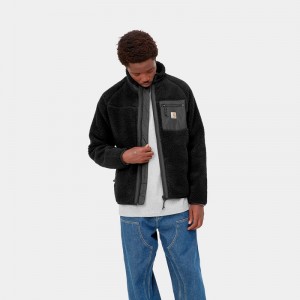 Black Men Carhartt Prentis Liner Jackets | OCT-206358