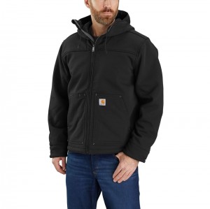 Black Men Carhartt Super Dux™ Sherpa-Lined Active Jackets | HAL-743629