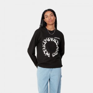 Black Women Carhartt Body of Work T-Shirt | SQW-652078