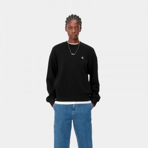 Black Women Carhartt Casey Sweatshirt | CRB-572649