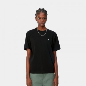 Black Women Carhartt Casey T-Shirt | ICO-830421