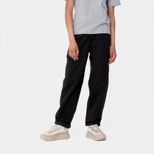 Black Women Carhartt Collins Pants | VYR-109738