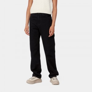 Black Women Carhartt Noxon Pants | CQF-892063