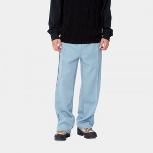 Blue Men Carhartt Bolan Pants | JFG-603584