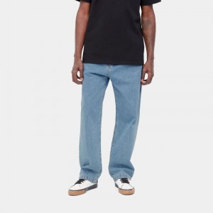 Blue Men Carhartt Landon Pants | DXM-062937