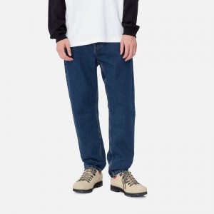 Blue Men Carhartt Newel Pants | XIE-364891