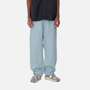 Blue Men Carhartt Walter Double Knee Pants | XWN-398012