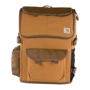 Brown Men Carhartt 35L Nylon Workday Backpack | VQR-164723