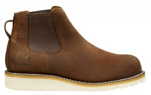 Brown Men Carhartt Chelsea Steel Toe Work Boots | NOY-698057