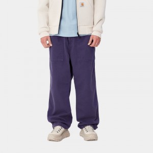 Dark Blue Men Carhartt Hayworth Pants | PZY-752019