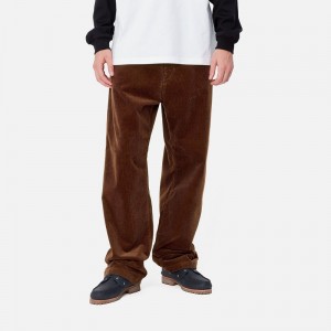 Dark Brown Men Carhartt Landon Pants | RKM-953276