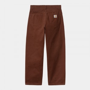 Dark Brown Men Carhartt Landon Pants | XQA-690541