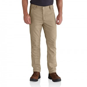 Dark Khaki Men Carhartt 5-Pocket Pants | EMQ-390671