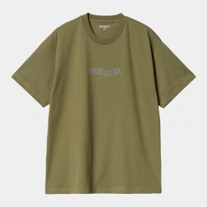 Green Men Carhartt Coordinate 01 T-Shirt | HCT-708542