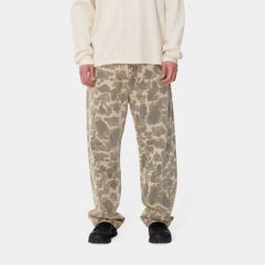 Green Men Carhartt Duck Landon Pants | GDM-537961