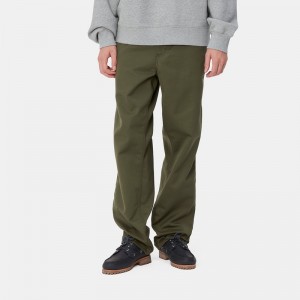 Green Men Carhartt Simple Pants | GVT-390526