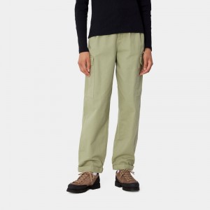 Green Women Carhartt Collins Pants | VGC-510483