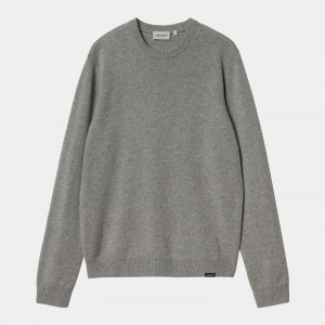 Grey Men Carhartt Alten Sweatshirt | ZOE-169340