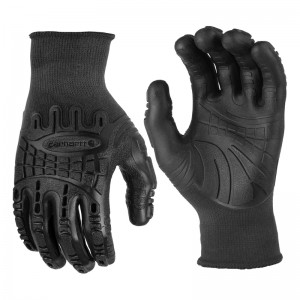 Grey Men Carhartt C-Grip Knuckle Guard Pro Gloves | WTG-928701