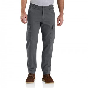 Grey Men Carhartt Cargo Work Pants | NOC-765931