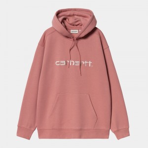 Rose Women Carhartt Hooded Hoodie | IJU-491853