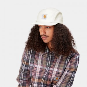 White Men Carhartt Backley Hats | DFK-102938