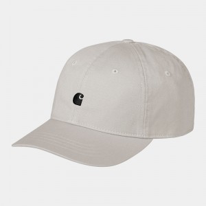 White Men Carhartt Madison Logo Hats | FOK-714526