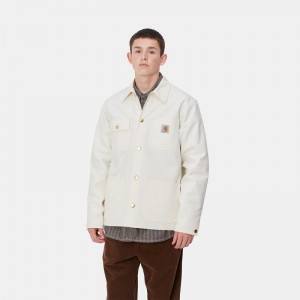 White Men Carhartt Michigan Winter Jackets | CGO-693701