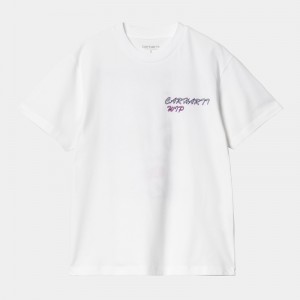 White Women Carhartt Gelato T-Shirt | HMY-943156