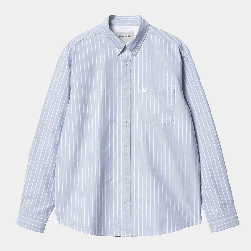 AZURE Men Carhartt Dowlen Shirts | IHG-754198