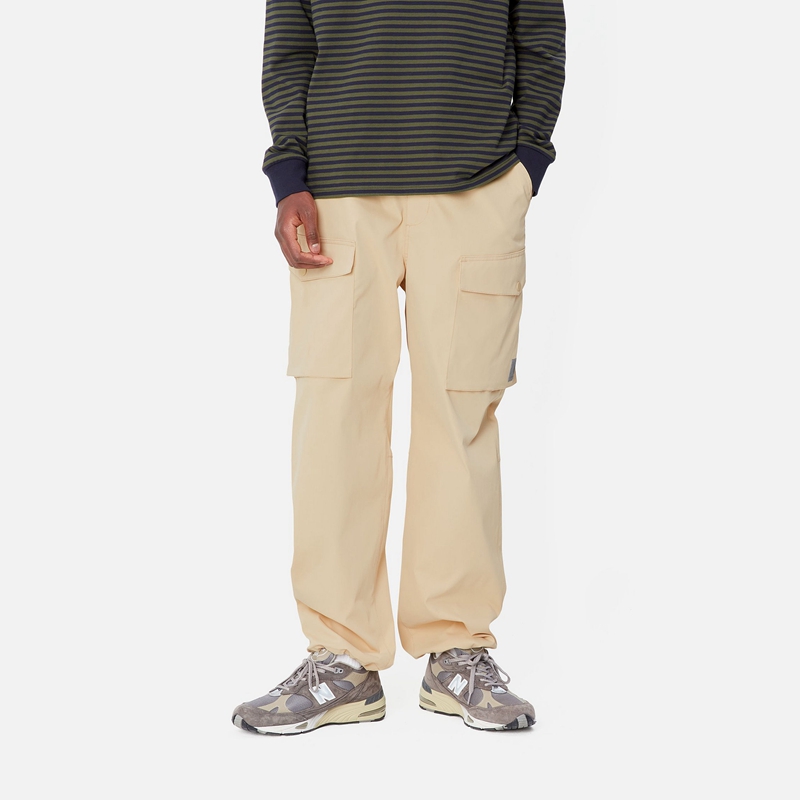 Beige Men Carhartt Balto Pants | BWY-278905