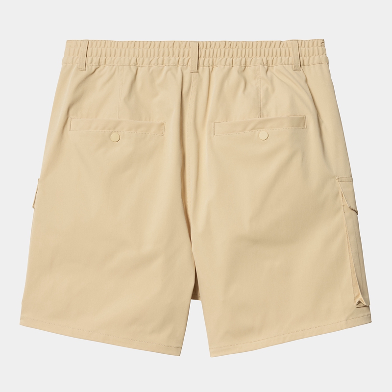 Beige Men Carhartt Balto Shorts | DHA-054792