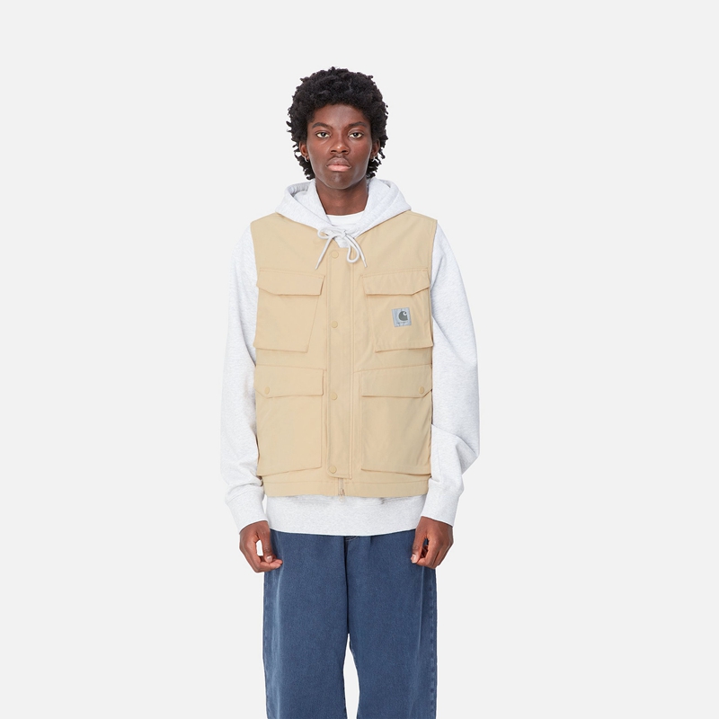 Beige Men Carhartt Balto Vest | ZDI-076148