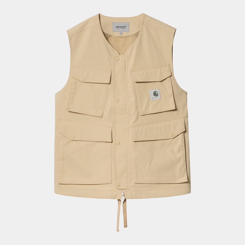 Beige Men Carhartt Balto Vest | ZDI-076148