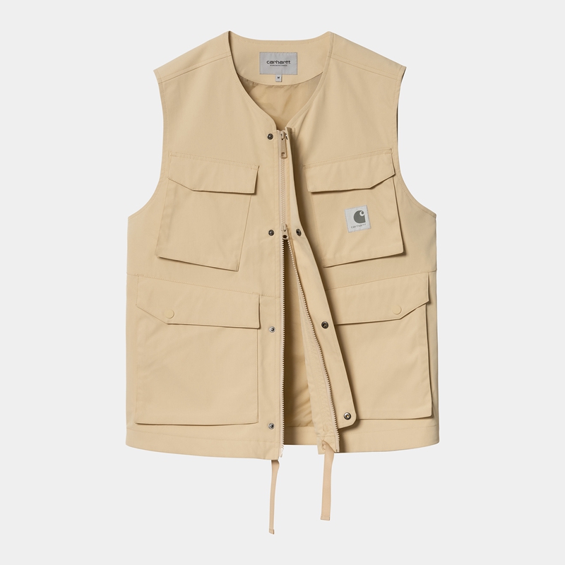 Beige Men Carhartt Balto Vest | ZDI-076148