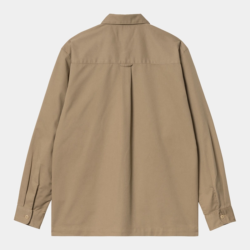 Beige Men Carhartt Craft Shirts | HBN-932508