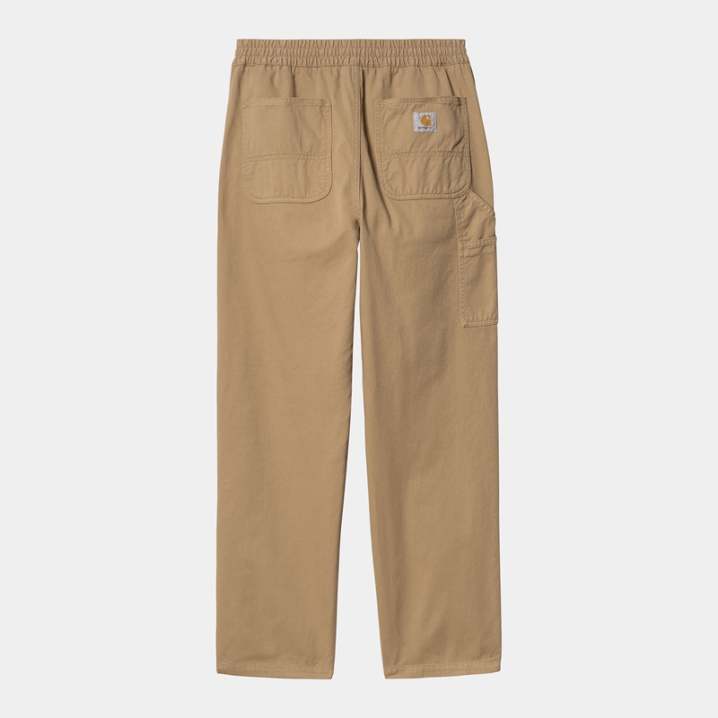 Beige Men Carhartt Flint Pants | APG-075361