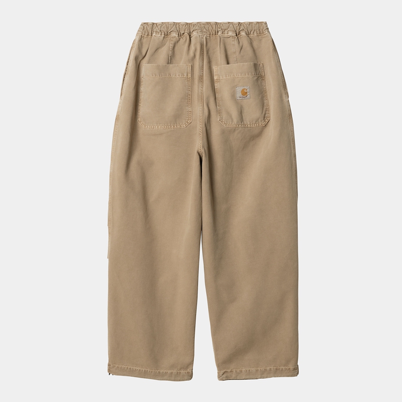 Beige Men Carhartt Judd Pants | TQD-534916