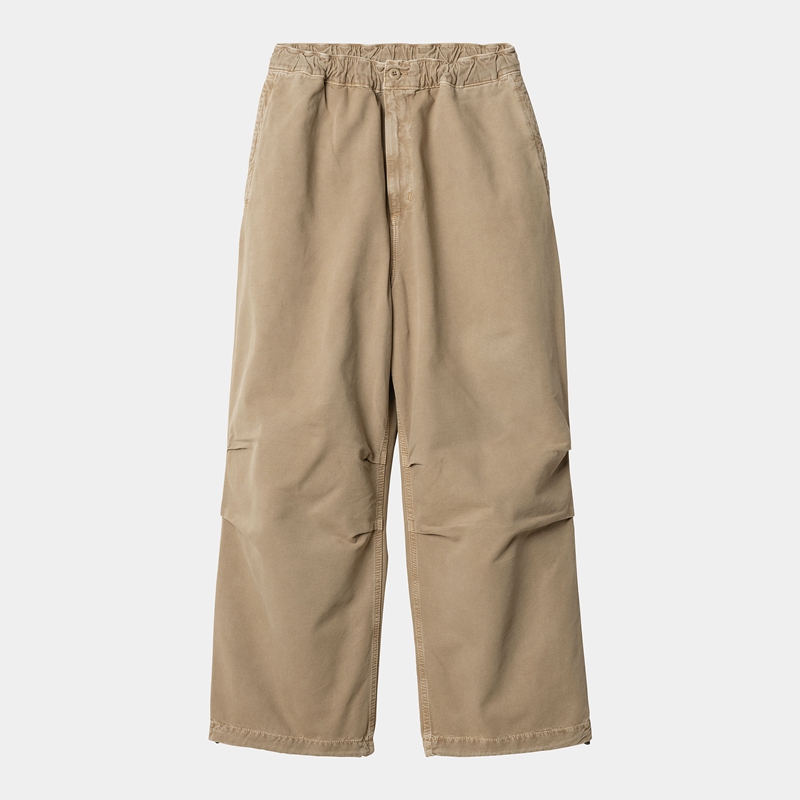 Beige Men Carhartt Judd Pants | TQD-534916