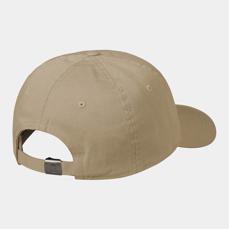 Beige Men Carhartt Madison Logo Hats | CJU-930146