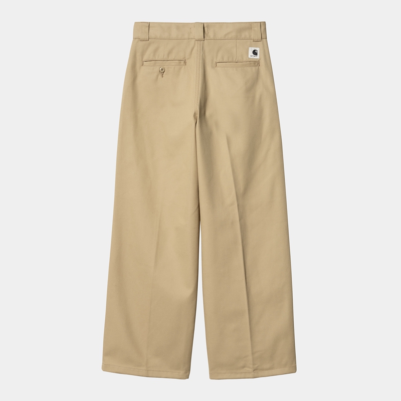 Beige Women Carhartt Craft Pants | AUI-253479