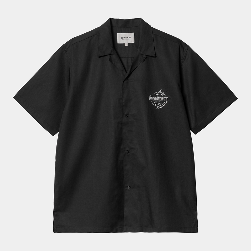 Black Men Carhartt Ablaze Shirts | KAZ-387916