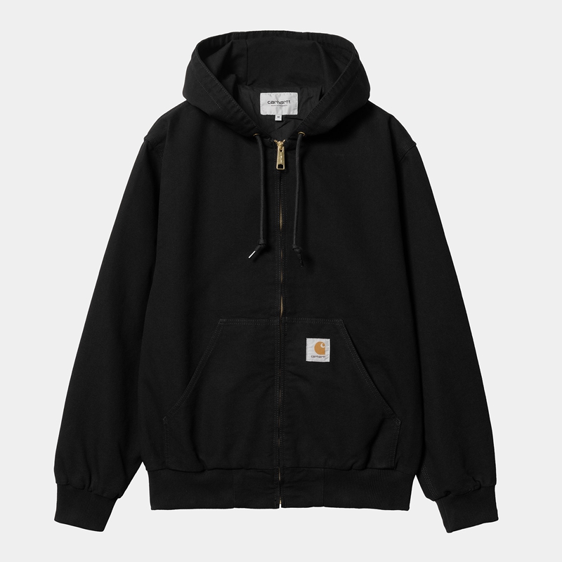 Black Men Carhartt Active Jackets | VYB-965478