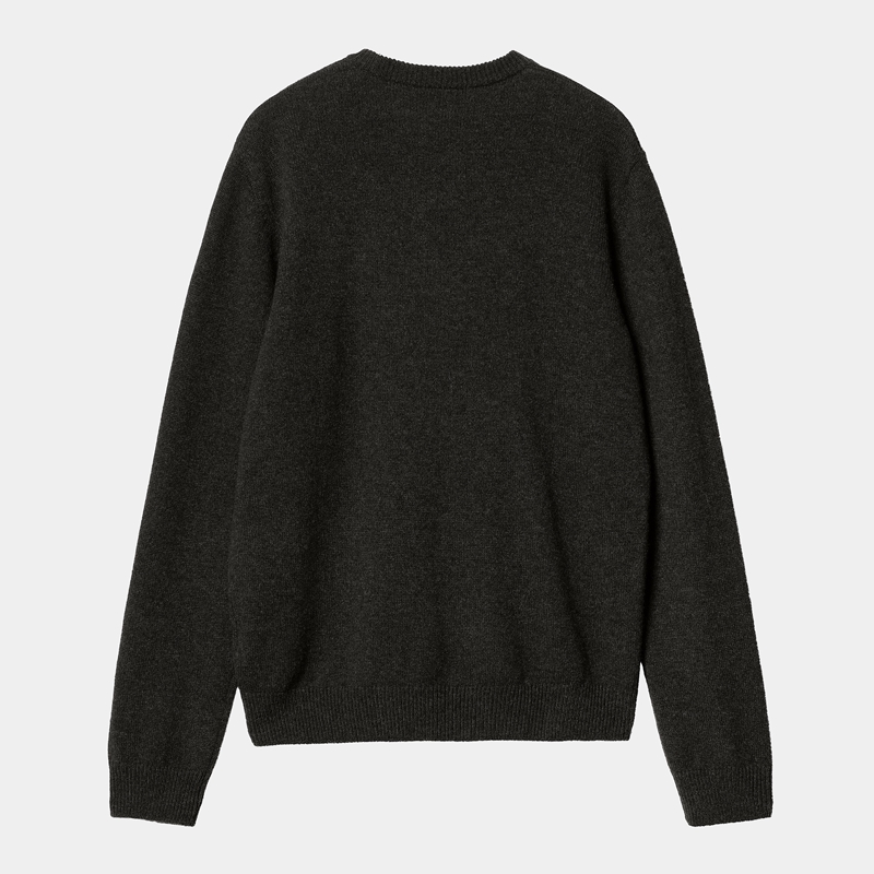 Black Men Carhartt Alten Sweatshirt | AGN-182406